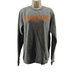 Tennessee Volunteers Sweatshirt Mens Small Gray NCAA Nike Crewneck Pullover